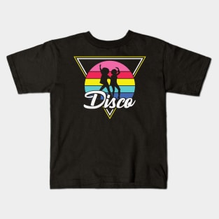 Retro Disco Party Lover Gift Kids T-Shirt